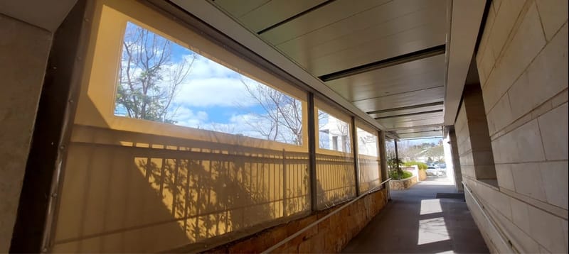 ברזנט לפי מידה אטום עם שקוף מותאם אישית