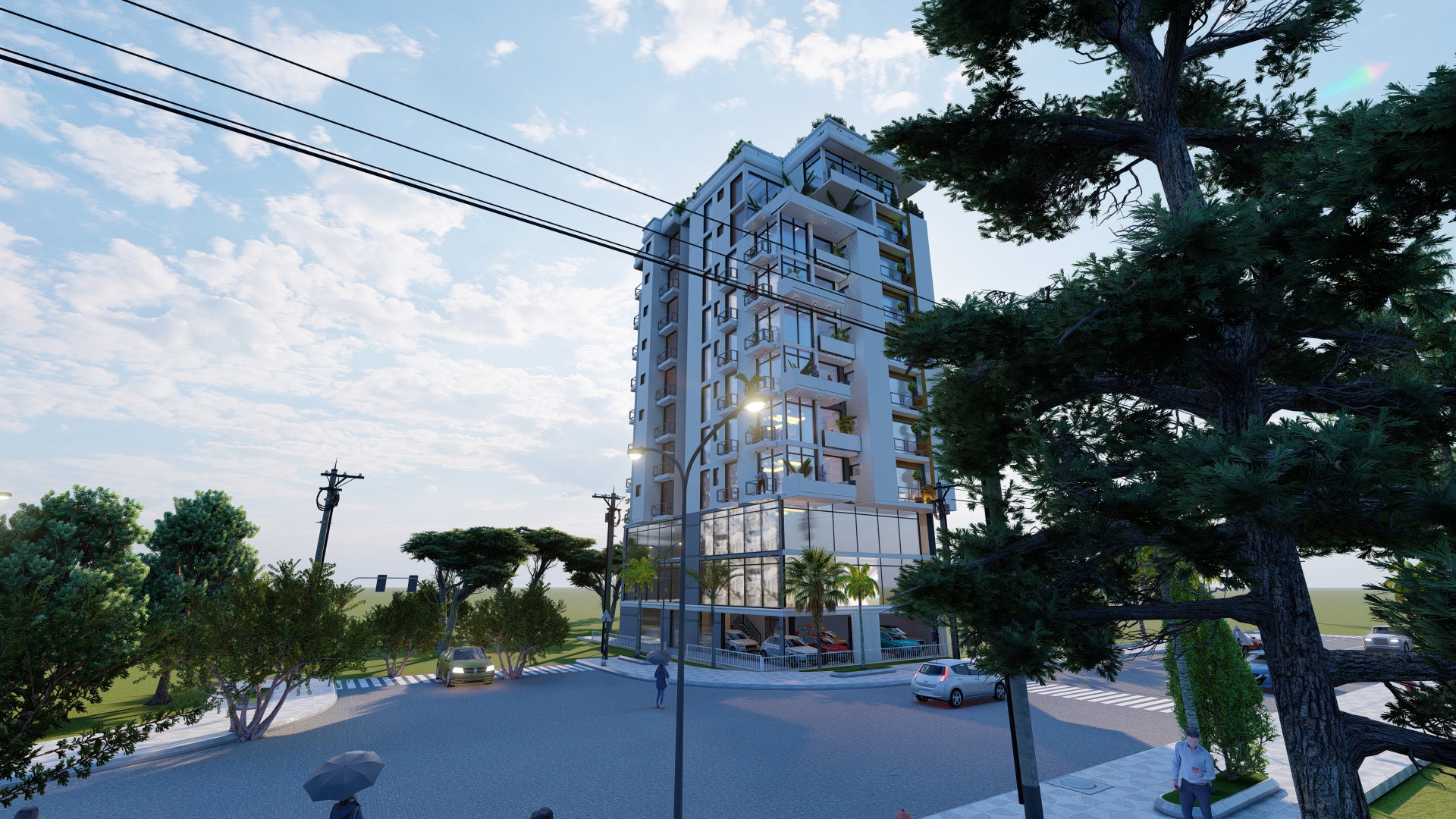 G+9 Penthouse: Elevated Urban Living