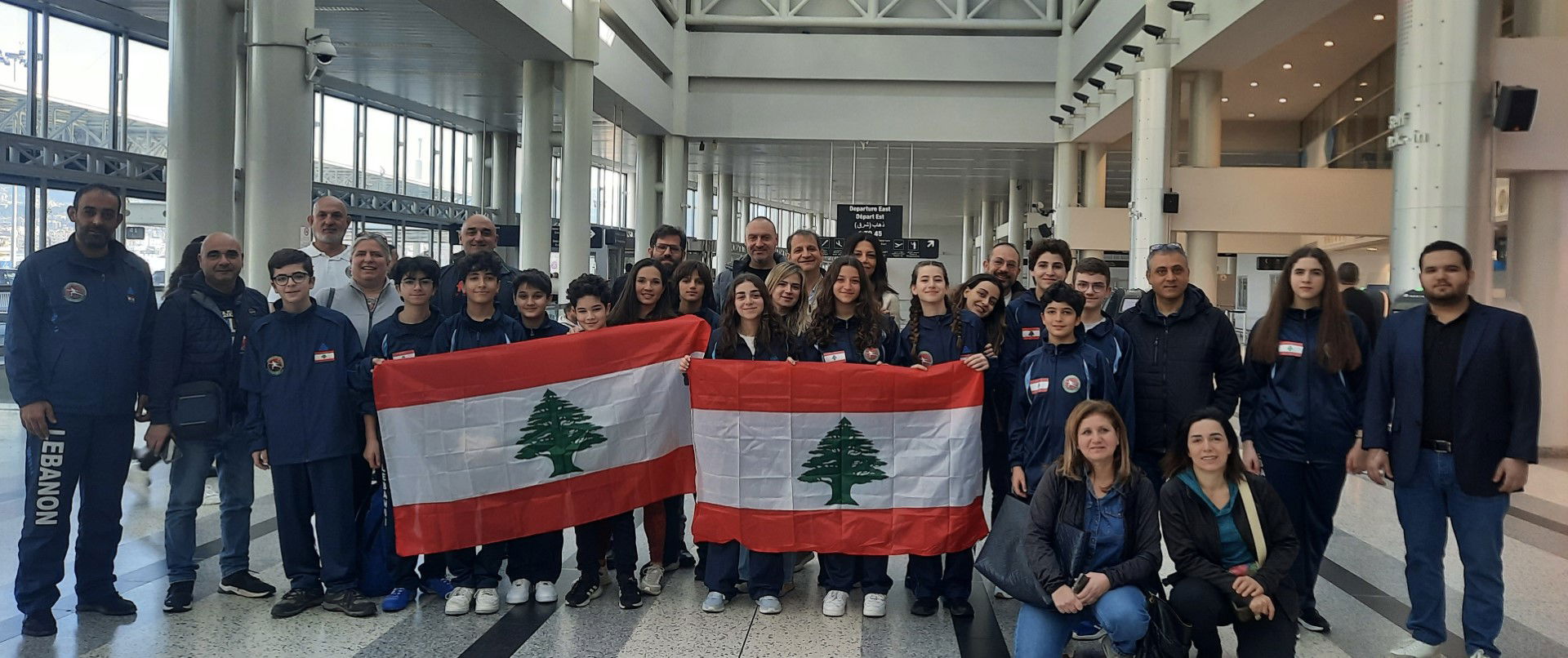 منتخب لبنان بالبطولة العربية للمبارزة