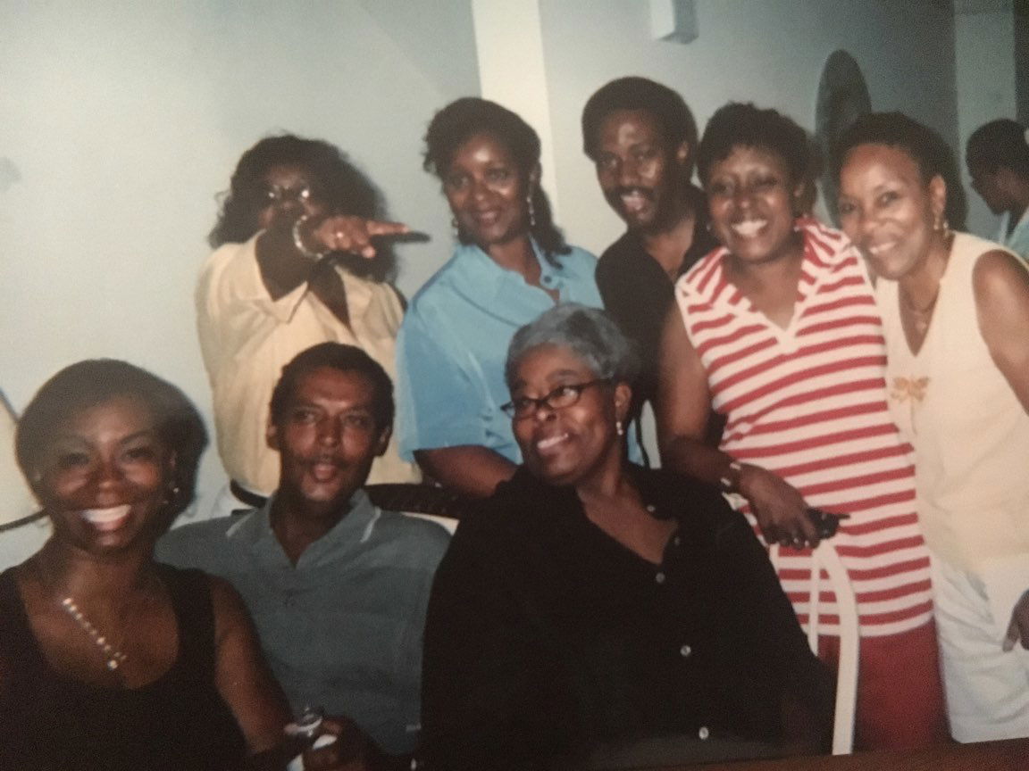 Classmates at our 25th reunion 1994