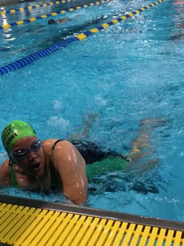 Classmate Darnell Ivory wins gold, silver and bronze at the Charlotte-Mecklenburg Senior Swim Meet