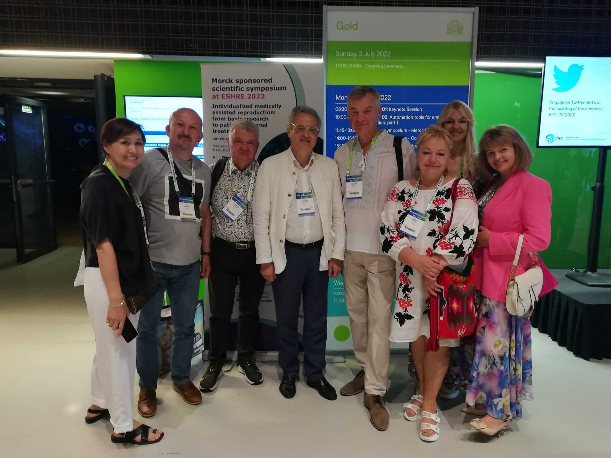 На конгрессе ESHRE