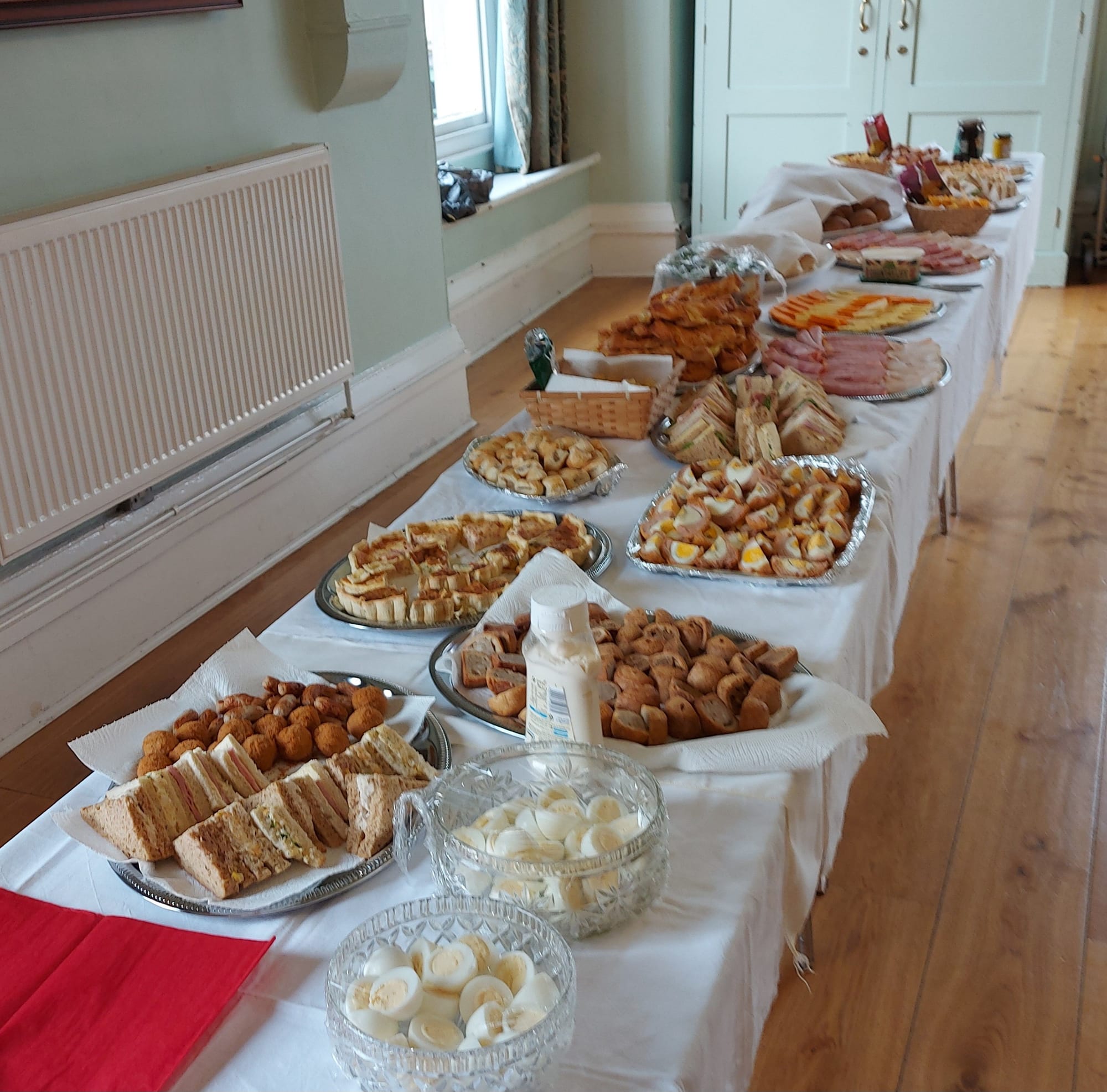 Delicious buffet for Valentines 2024