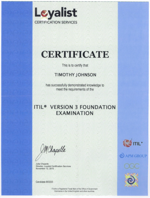 ITiL V.3 