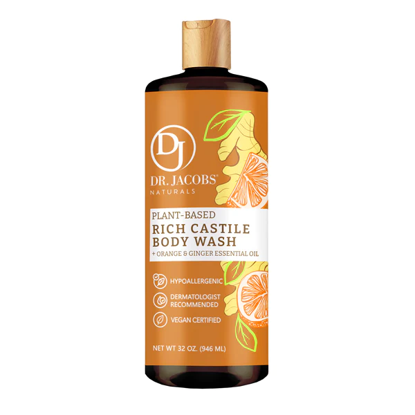 ORANGE & GINGER CASTILE BODY WASH