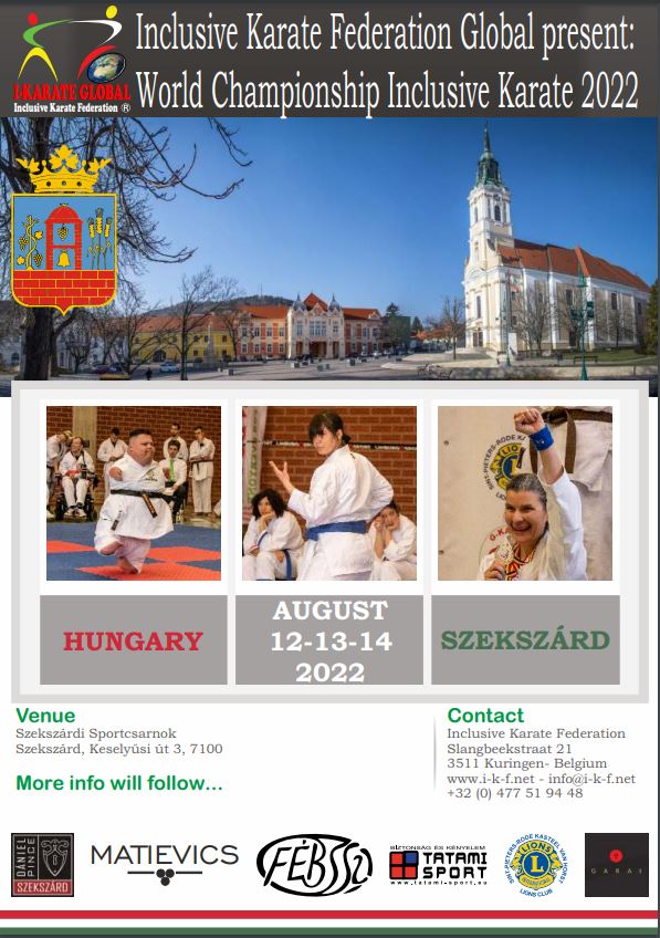 4 TH INCLUSIVE WORLD CHAMPIONSHIP I-KARATE GLOBAL 2022