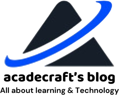Acadecraft's Blog