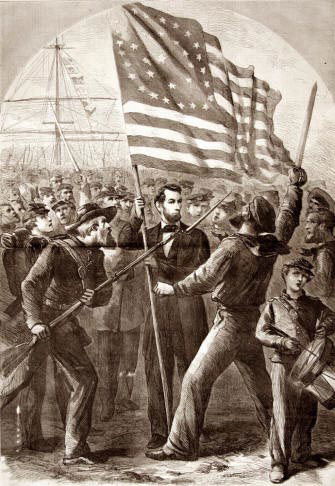 During the Civil War, stars were NOT removed from the United States Flag, as Confederate States seceded from the Union.