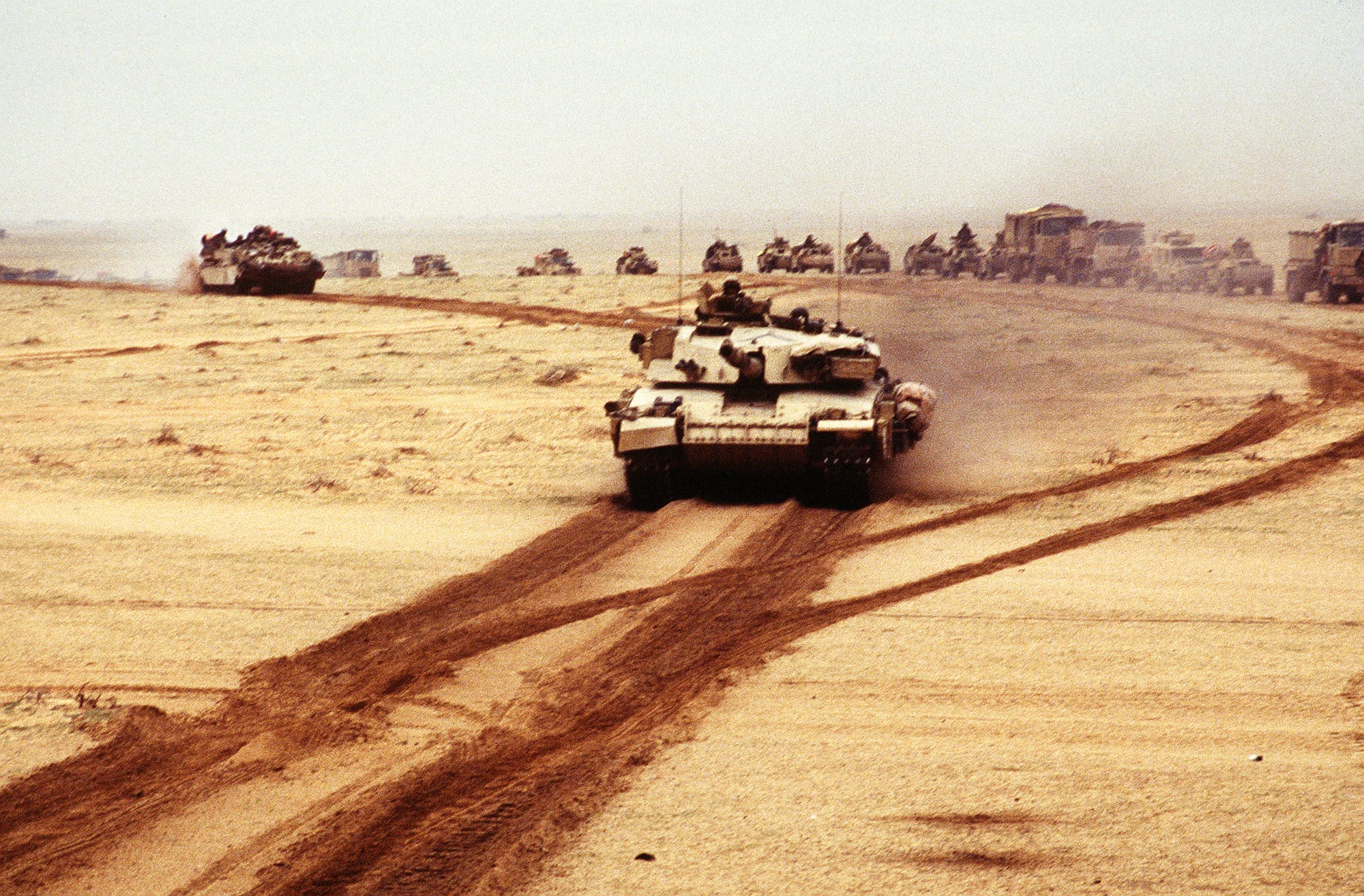 Gulf War A Challenger 1 tank during the Gulf War, Operation Granby