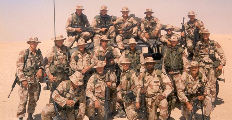 Gulf War The 101st Airborne Screaming Eagles Division  commanded by Maj. Gen. J. H. Binford Peay III, had been in Saudi Arabia since the early days of Desert