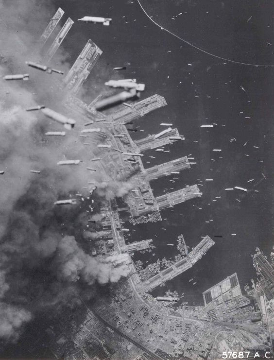 World War II March 16 and 17, 1945 The Bombing of Kobe in