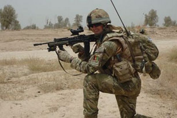 Luckiest soldier in Afghanistan shot four times