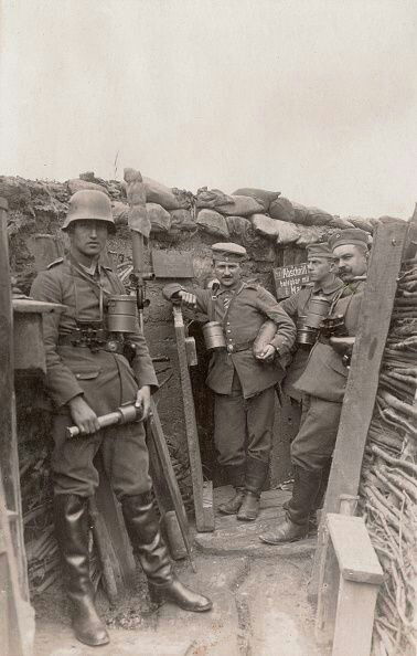 World War 1 German trench