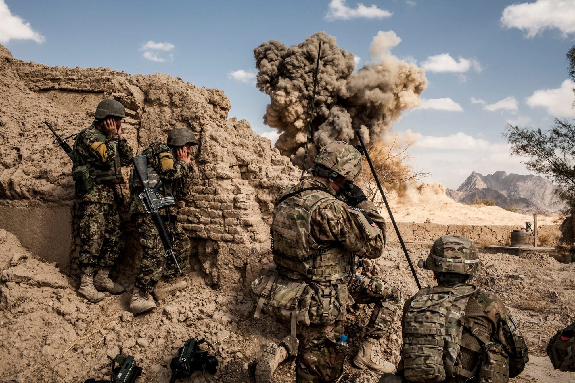 Afghanistan War. Real Combat - Heavy Clashes. US