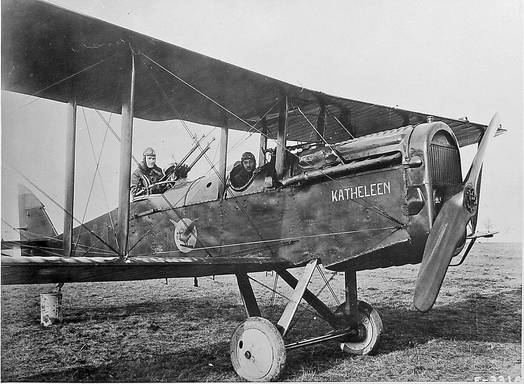 Korean War A WWI Aeroplane, An American-Built DH-4