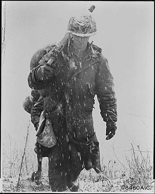 Korean War, USA soldiers serving in Korea during its harsh and brutal winter of Korea