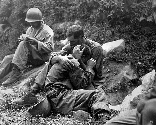 Korean War 1951 ... US soldiers -. This is raw, powerful, and heartbreaking.