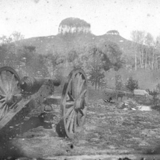 Civil War Pilot Mountain during the American Civil War