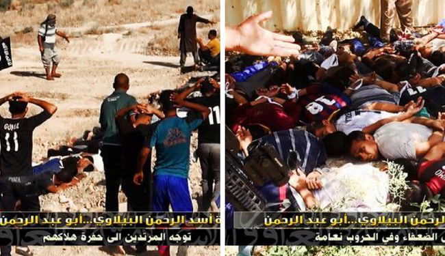 Isis War Mass execution by ISIL in Iraq