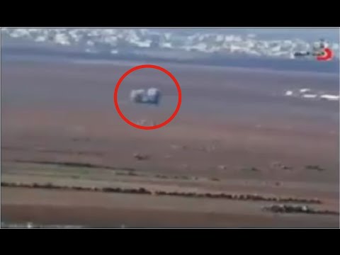 Isis War  ISIS Squad Car Exploded After Being Hit by Bombs