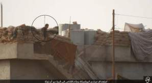 Isis War ISIS Sniper Takes Out Peshmerga Soldier
