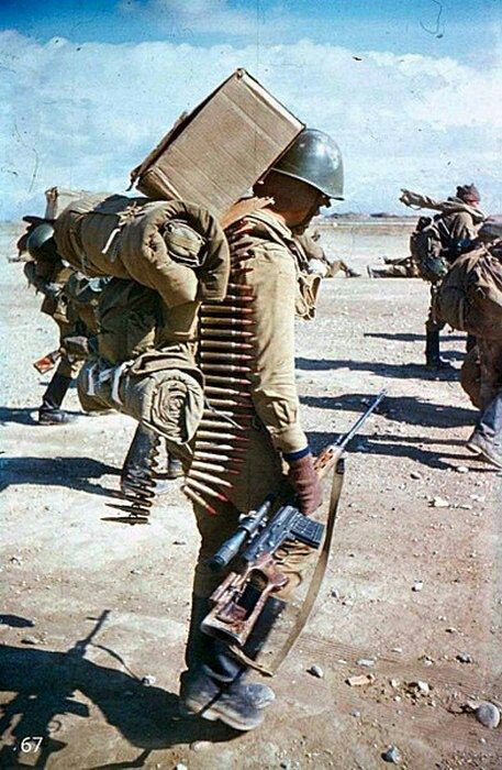 Afghan War Soviet snipers