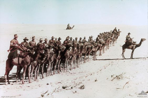 World War 1 Australian soldiers in Egypt