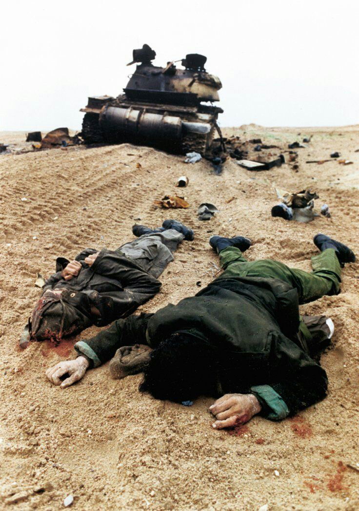 Gulf War 1991 Iraq Soldiers dead