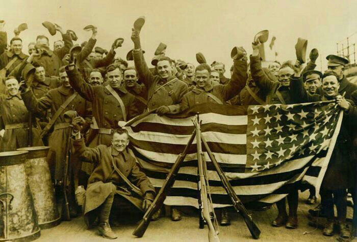Russian Civil War 1918 Soldiers going to Siberia