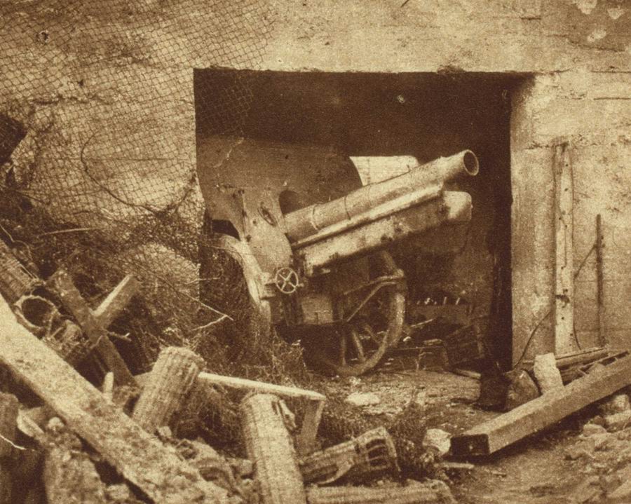 World War 1 Captured German guns