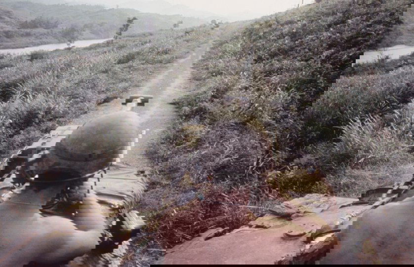 Vietnam War Route 9 in Vietnam during Operation Pegasus, 1968