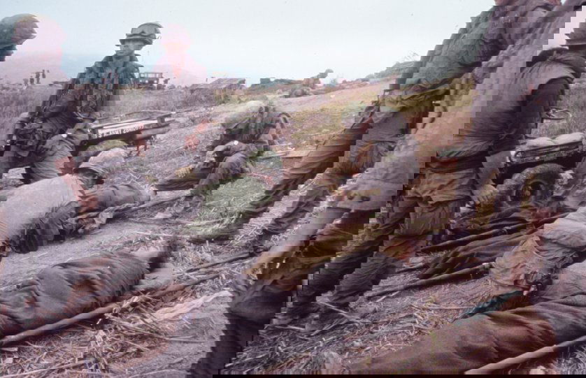 Vietnam War, Tending to the wounded during Operation Pegasus, 1968