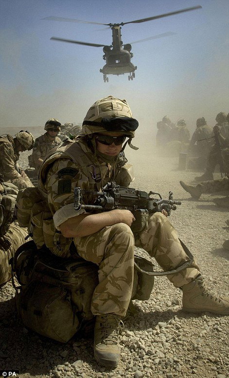 Afghanistan War Camp Bastion  in its 2006 infancy