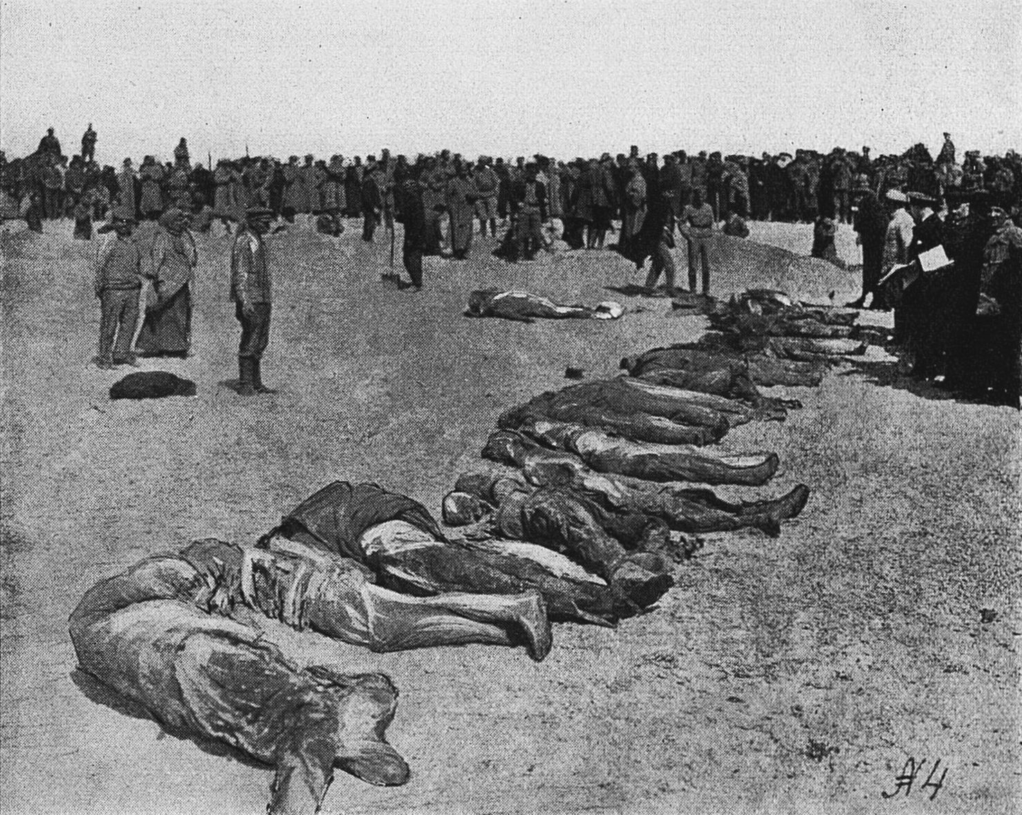 Russian Civil War Victims of the Red Terror in Crimea, 1918. Street children during the Russian Civil War