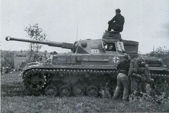 World War 2 German Panzer at the Battle of Volkhovsky Forest