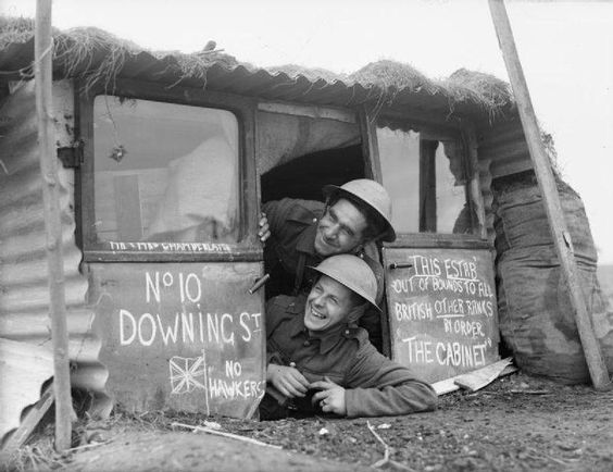 World War 2 English  Humor ,  in France during the of phoney war