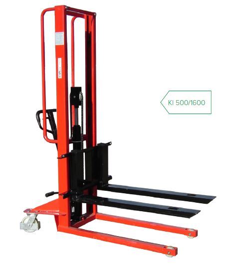 HEAVY DUTY MANUAL PALLET STACKERS
