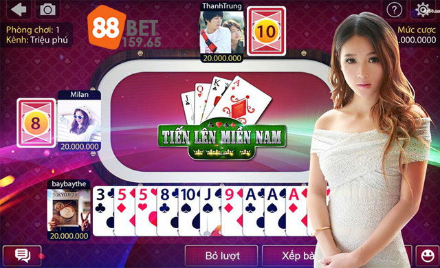 Trải Nghiệm Độc Đáo với Đánh Bài Tiến Lên trên 188Bet15965