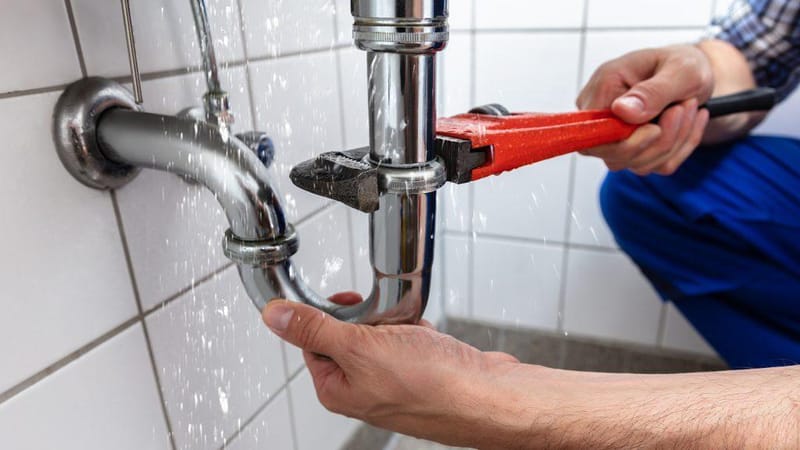 Bathroom plumbing services