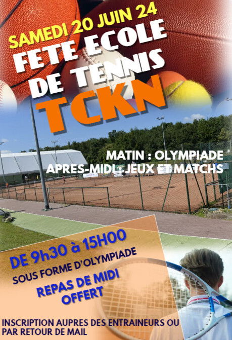 Fête de l'ecole de tennis 20.06.2024