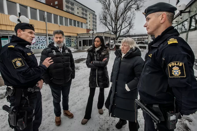 Möte med Polisen - ökad närvaro skapar spänningar