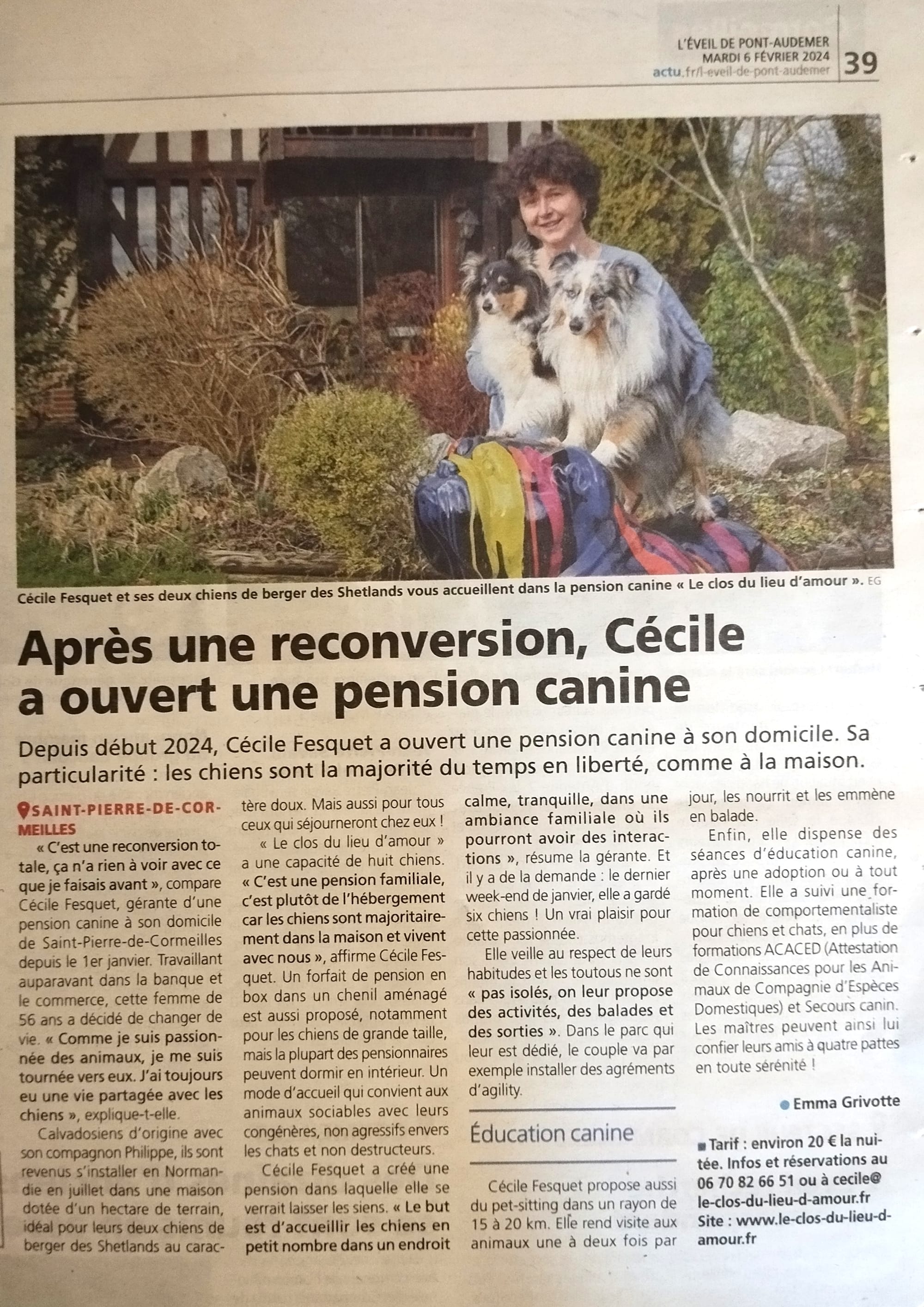 Le journal L'Eveil