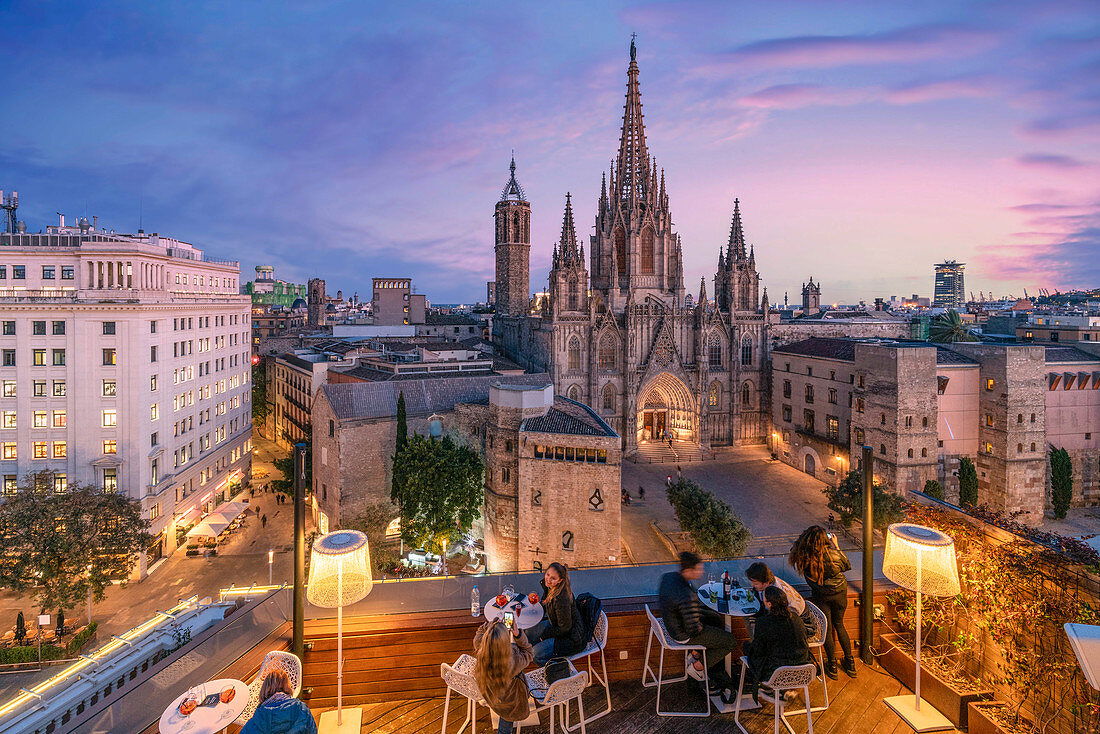 Panoramic Terrace at Hotel Colón