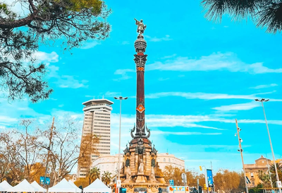 THE MIRADOR DE COLÓN, LOCATED IN BARCELONA