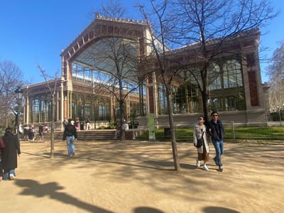The Hivernacle, a centerpiece of the Parc de la Ciutadella