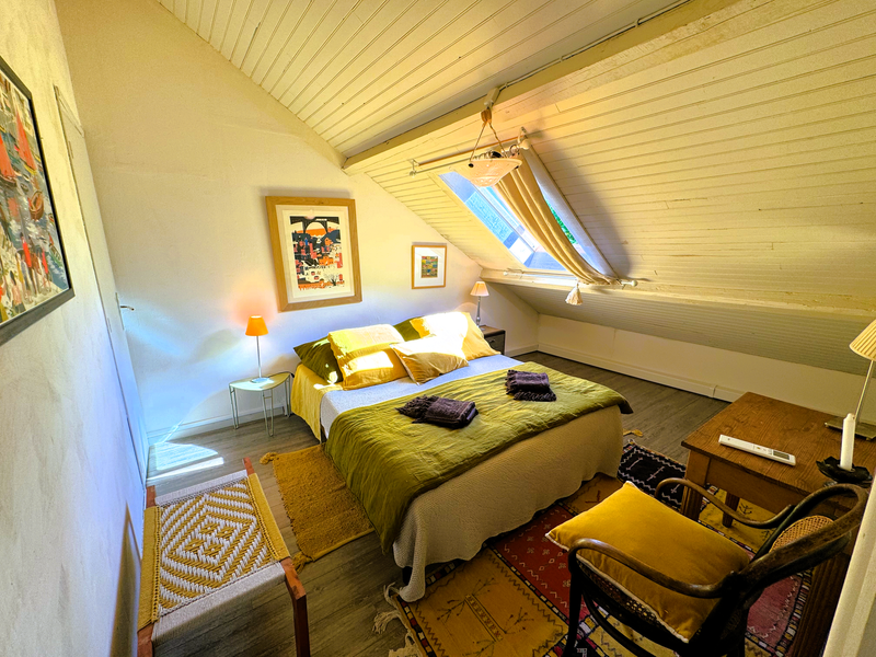 La chambre bouquet, 2 lits simples ou 1 lit double