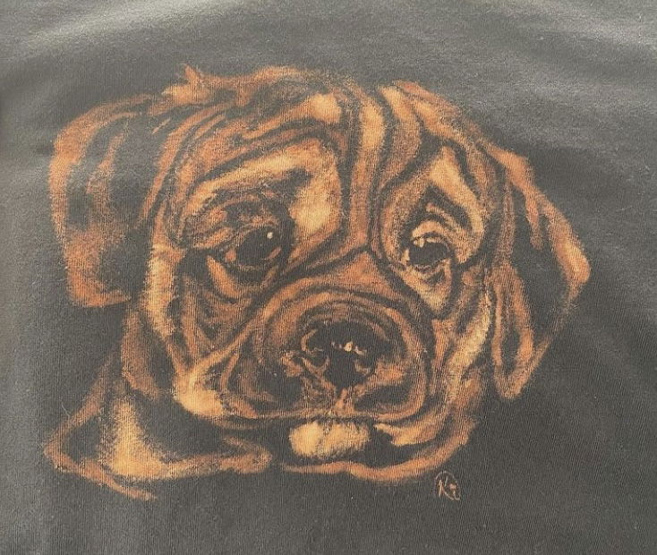 Bleach Painted Clothing