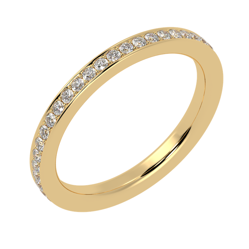 Diamond Set Wedding Rings