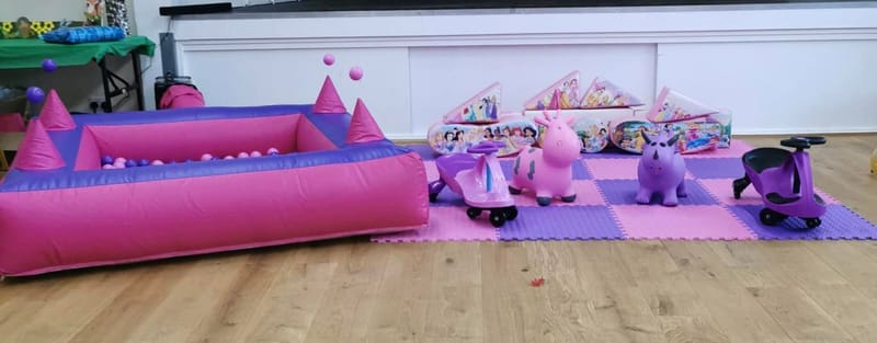 Pink soft play package