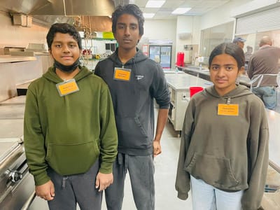 Youth Leader Sathwik's commitment